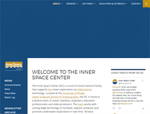 Tablet Screenshot of innerspacecenter.org